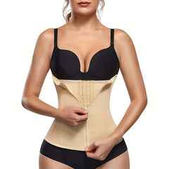 Waist Trainer Tummy Wrap Slim Zipper Girdle Belt Women's Shapewear