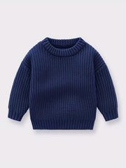 Baby Knit Sweater Pullover Top for Winter