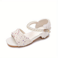 Bowtie Rhinestone Princess Shoes - Perfect for Princesses