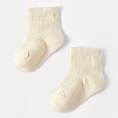 6 Pair Infant Short Socks Spring Summer Hollow Out Knee High Socks