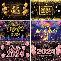 Year Banner Hanging Cloth Year Party Decoration Supplies
