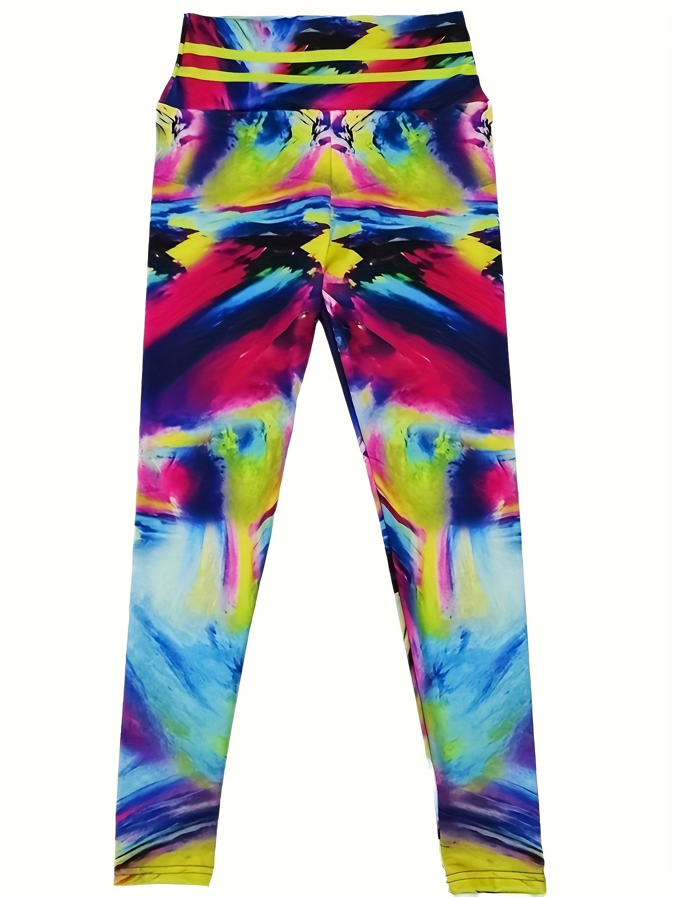 Colorful Graffiti High Waist Seamless Yoga Pants