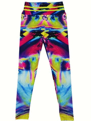 Colorful Graffiti High Waist Seamless Yoga Pants