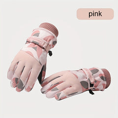 Winter Windproof Touch Screen Ski Gloves