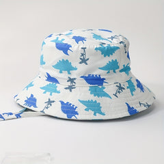 Baby Sun Hat Cartoon Dinosaur Dolphin Pattern Sun Protection Hats Toddler