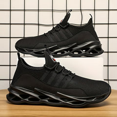 Men's Blade Sneakers with Shoelaces Lightweight Athletic Shoes