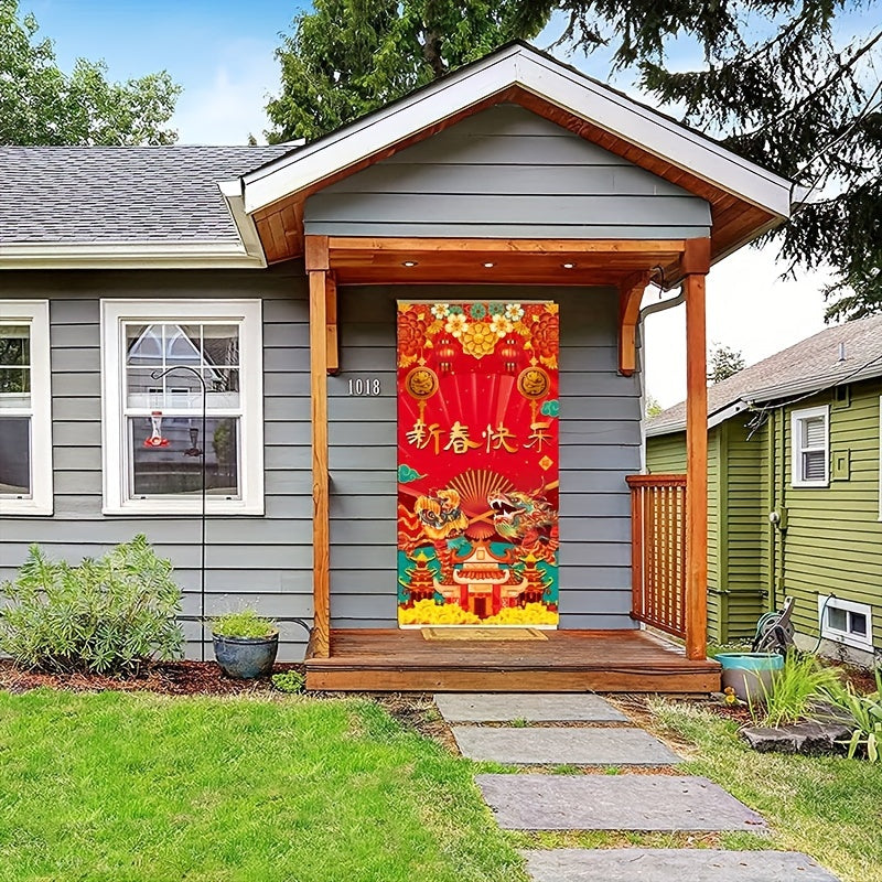Chinese Year Door Banner Dragon Year Spring Decoration Supplies