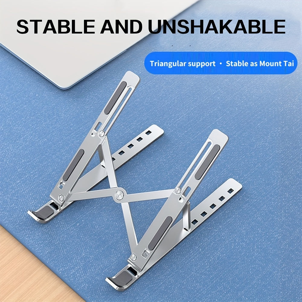 Adjustable Aluminum Laptop Stand Ergonomic Tablet Holder