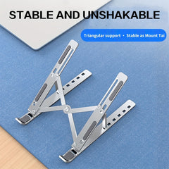 Adjustable Aluminum Laptop Stand Ergonomic Tablet Holder