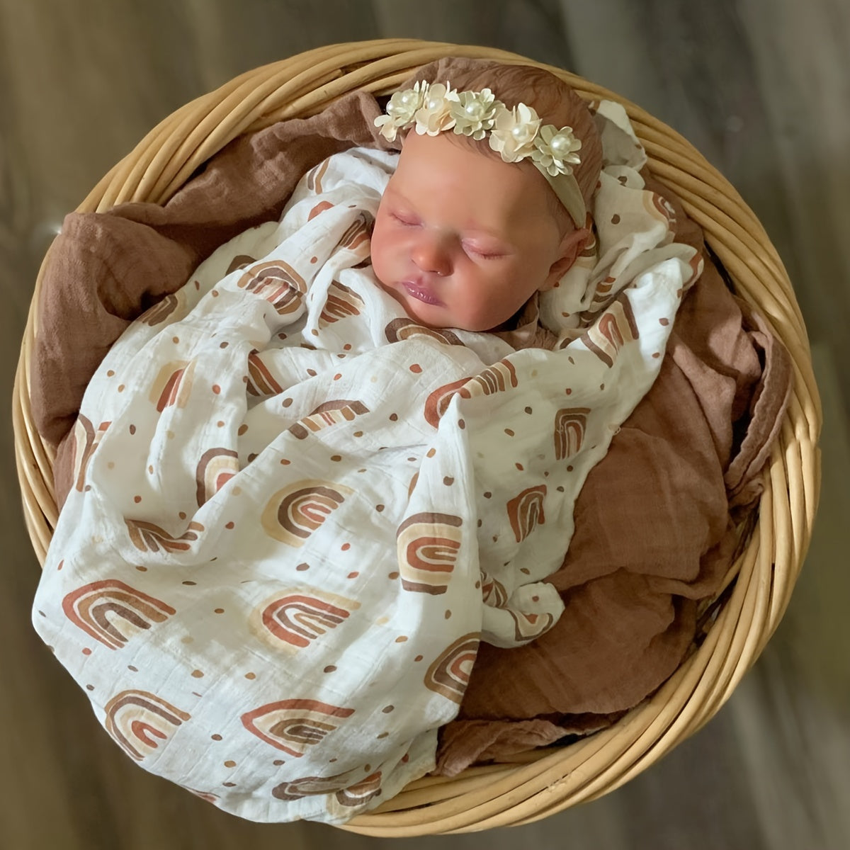 Soft Silicone Asleep Reborn Doll With Realistic Features