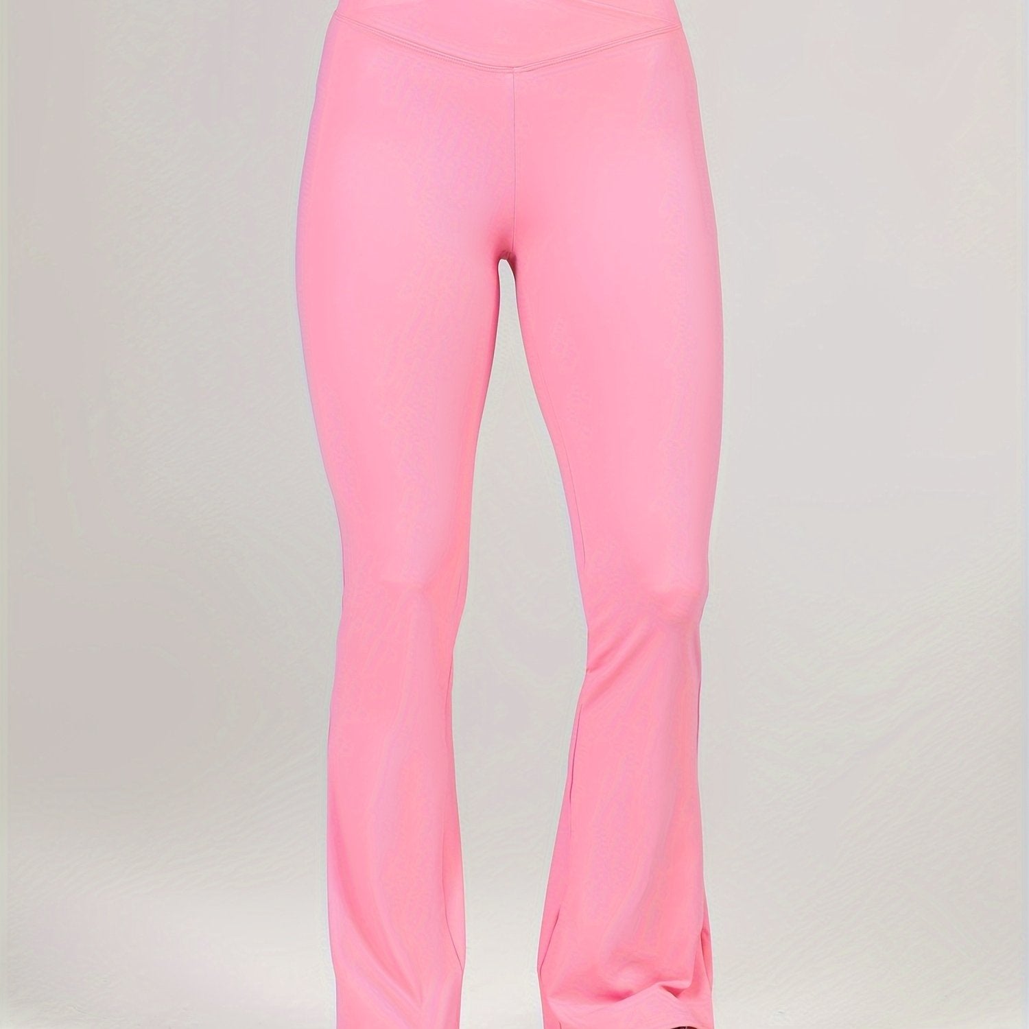 Flared Yoga Pants High Stretch Sports Running Bell Bottom Pants