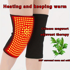 2pcs Warm Knee Pads 45-90kg Chinese Wormwood Essence Spotted Wormwood Knee Pads