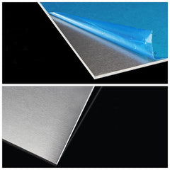 10pcs Aluminum Panel 10x10x0.05cm Craft Supplies Set