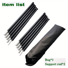 Aluminum Alloy Canopy Support Rod 22MM Diameter 1.3MM Thickness