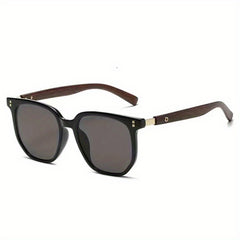 Large Frame Sunglasses UV Protection with Zipper Case