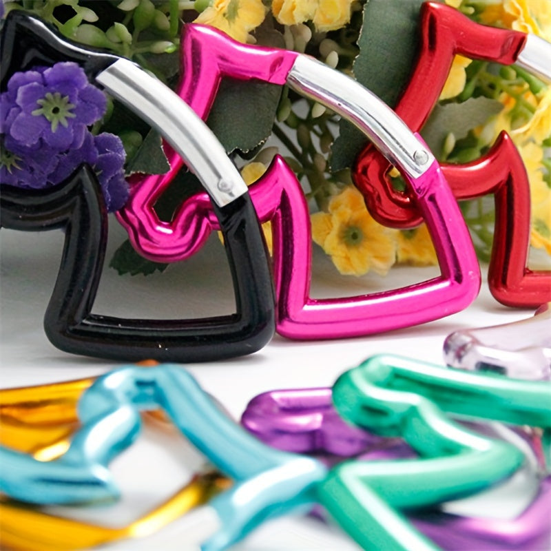 Wear resistant Keychain Buckle Aluminum Alloy Carabiner Backpack Hanging
