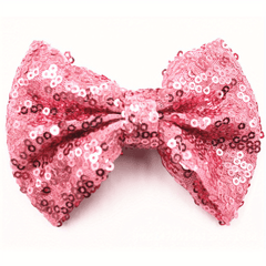 Cartoon Sequin Bow Hair Clips Hair Accessories Holiday Gift For Girls