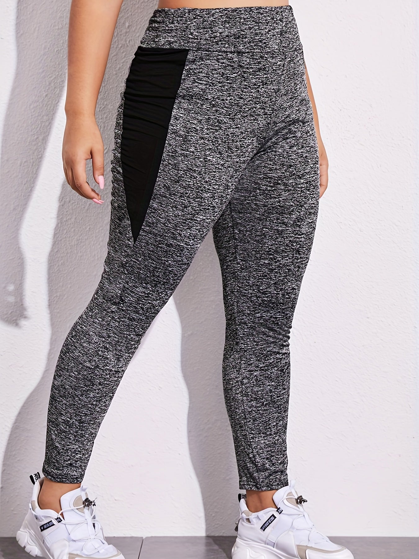 Colorblock High Rise Tummy Control Leggings