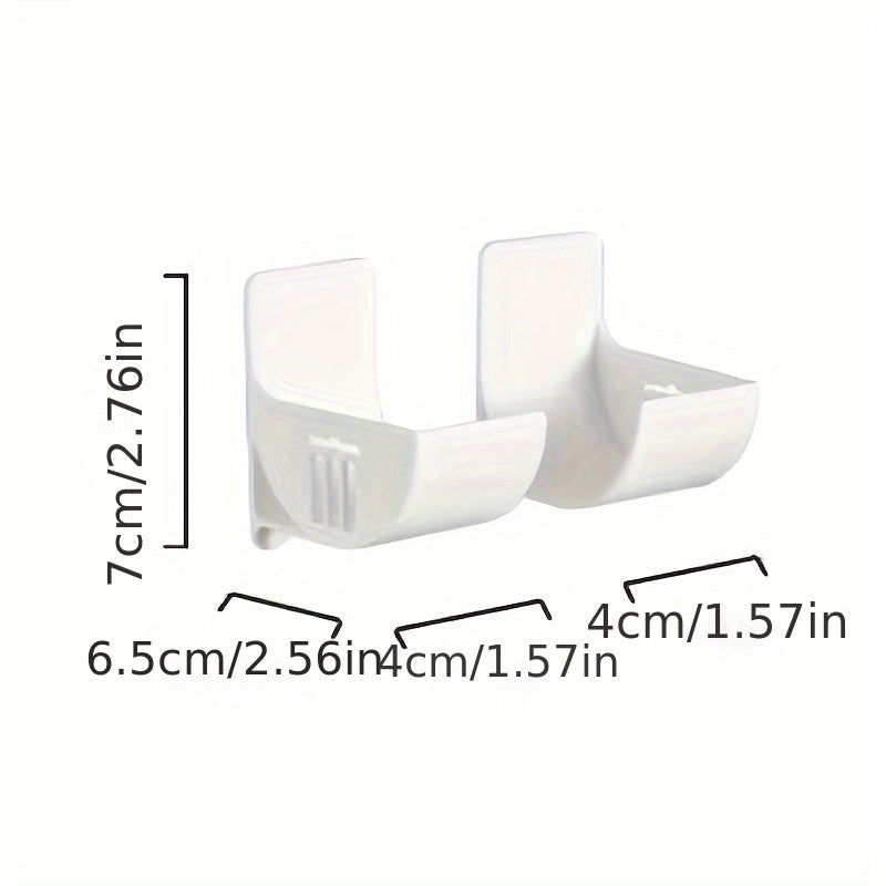 2pcs Refrigerator Side Storage Rack Cling Film Garbage Bag Cabinet Storage