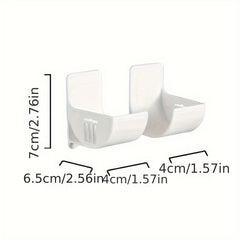 2pcs Refrigerator Side Storage Rack Cling Film Garbage Bag Cabinet Storage