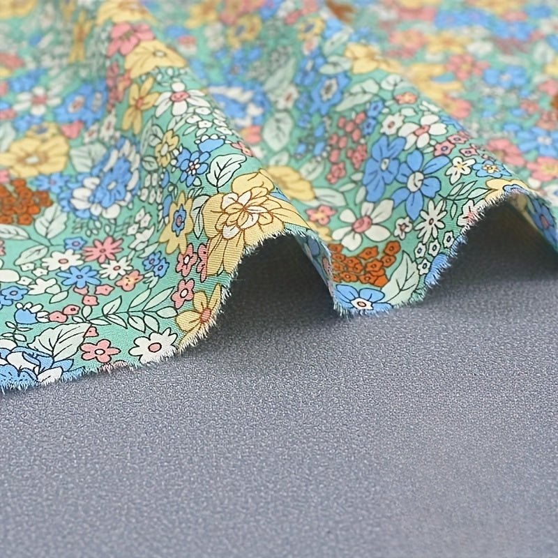 7pcs Floral Fabric Assorted PreCut Fat Quarter DIY Sewing Patchwork