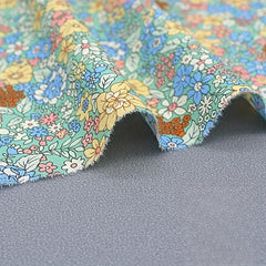7pcs Floral Fabric Assorted PreCut Fat Quarter DIY Sewing Patchwork
