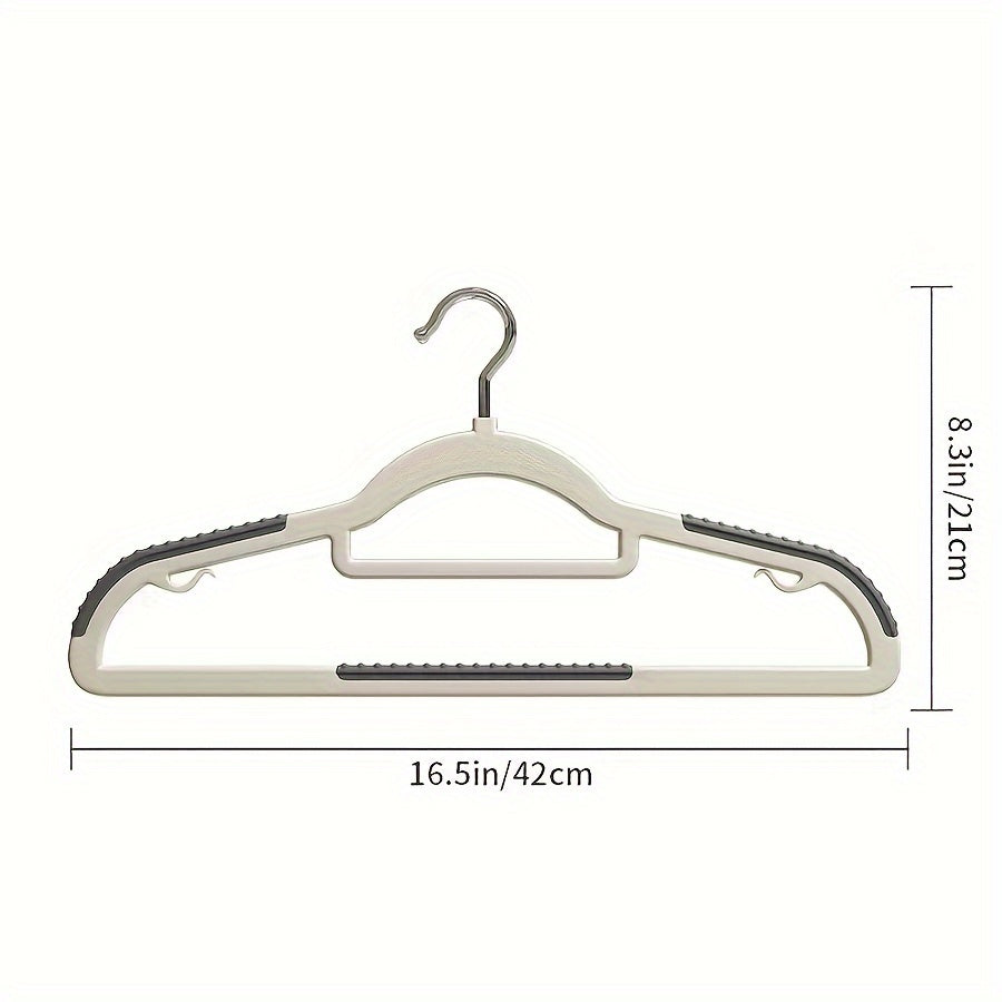 5pcs Non-slip Clothes Hangers - Heavy Duty Coat Hangers