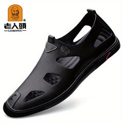 Men's Durable Non Slip Hiking Sandals Comfy Beach Shoes