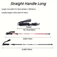 Aluminum Telescopic Trekking Pole for Hiking