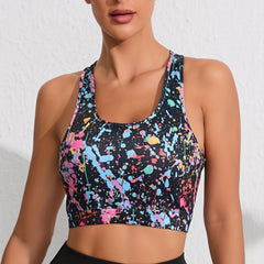 Printed Crop Tank Top for Summer
