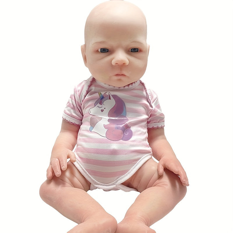 Full Body Silicone Reborn Doll Non-Polyethylene Enamel Material