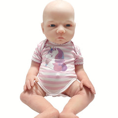 Full Body Silicone Reborn Doll Non-Polyethylene Enamel Material
