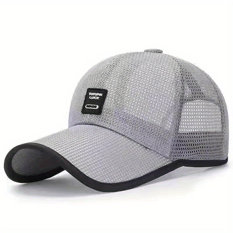 Breathable Mesh Baseball Cap For Men