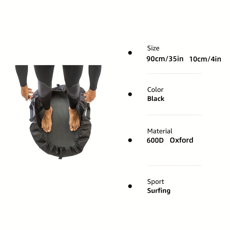 Waterproof Wetsuit Changing Mat & Bag for Surfing