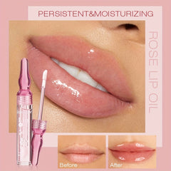 Rose Petal Essence Lip Gloss Moisturizer