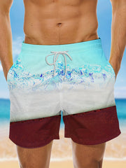 Drinks Print Lounge Shorts for Men