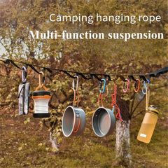 Adjustable Camping Storage Strap Hanging Rope