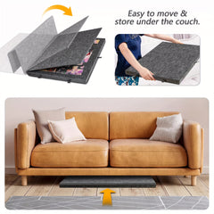 Portable Puzzle Table with Stand and 6 Drawers