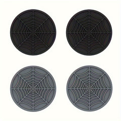 Spider Beverage Coaster 4pcs 6.86 Cm Heat Insulation Pad