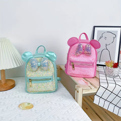 Sequin Backpack for Kids Lightweight School Bag