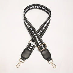 Arrow Pattern Bag Strap Wide Adjustable Replaceable Travel Accessories