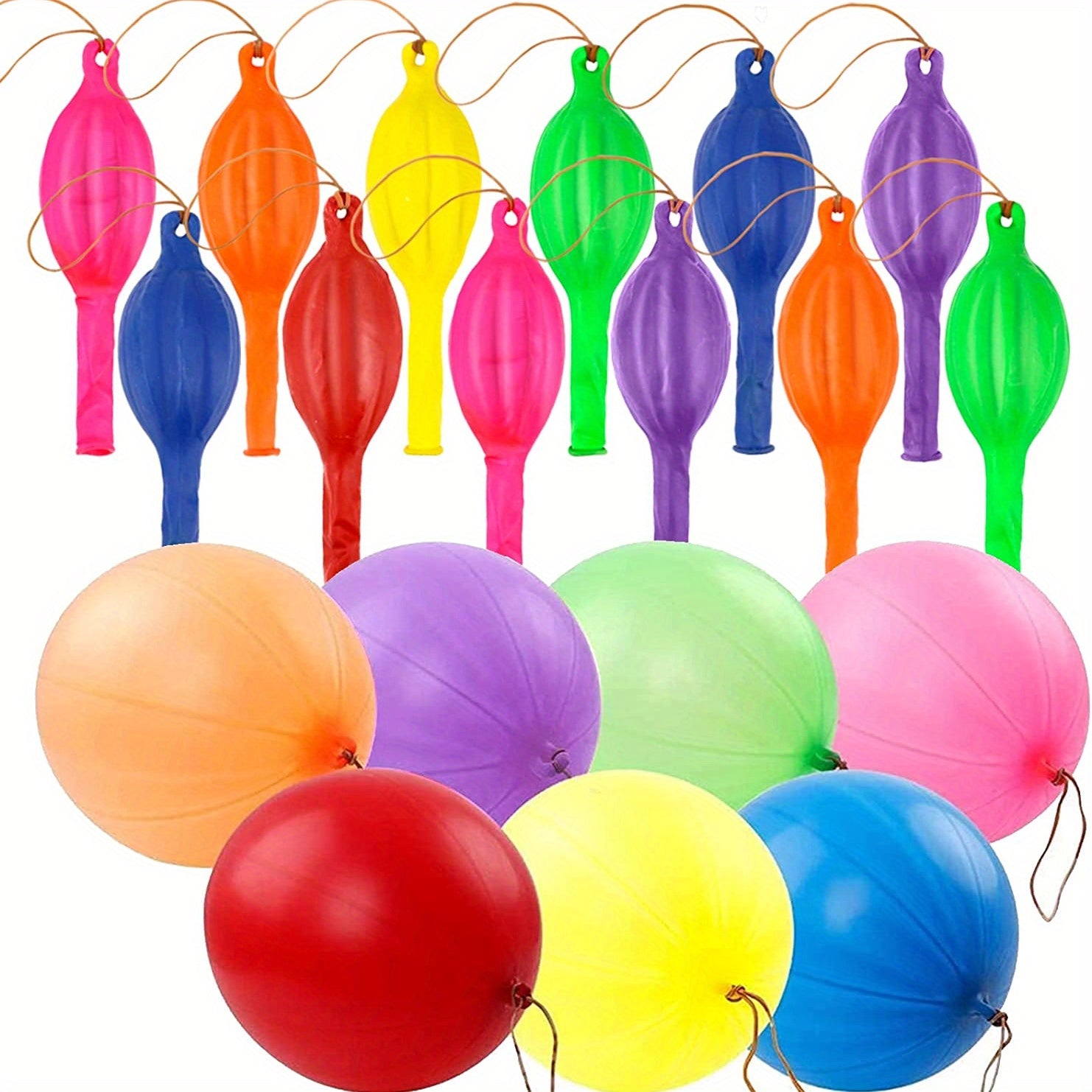 20/50pcs Punch Balloons Party Favors Bounce Balloons for Birthday Wedding