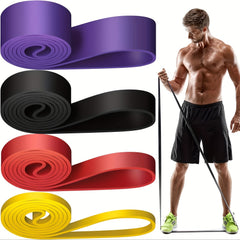 4pcs Yoga Resistance Bands Set for Legs Muscle Training