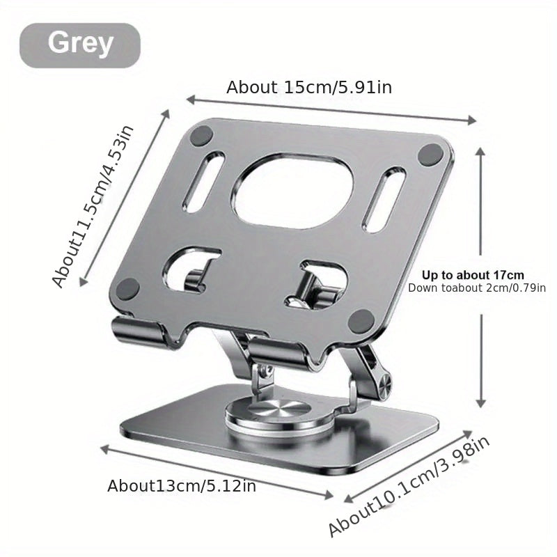 Aluminum Swivel Tablet Stand 360 Rotating Base Holder for iPad