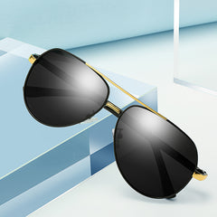 Men's Oval Sunglasses for Business Wear