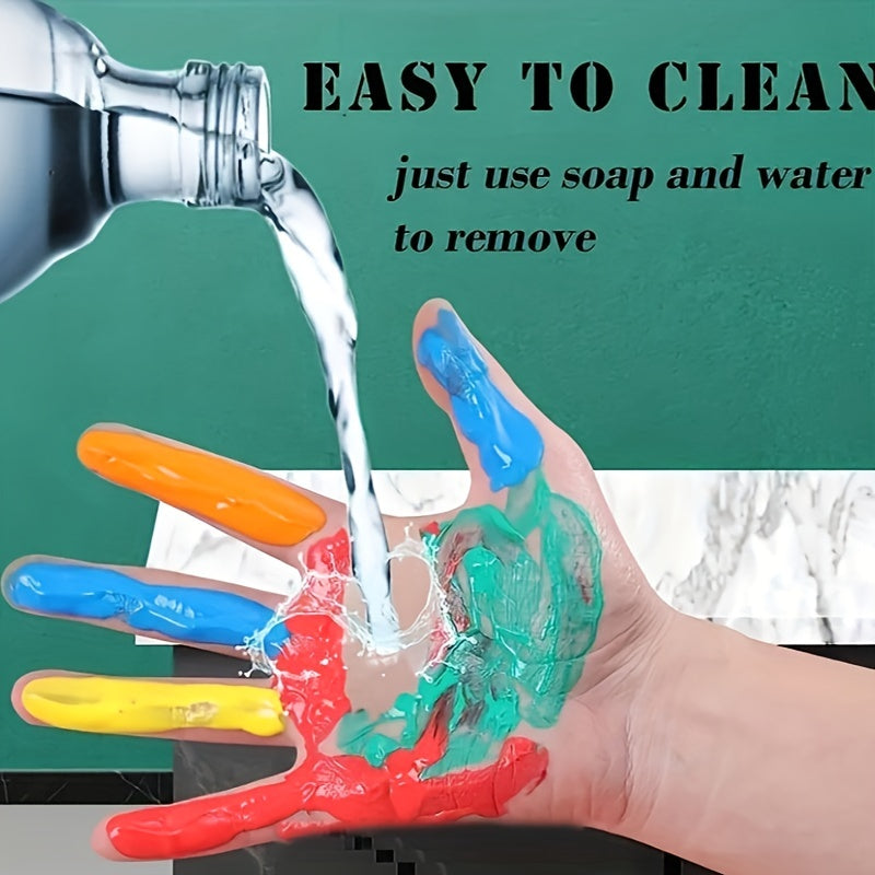 Fluorescent Face Body Paint Set for Christmas Halloween Cosplay