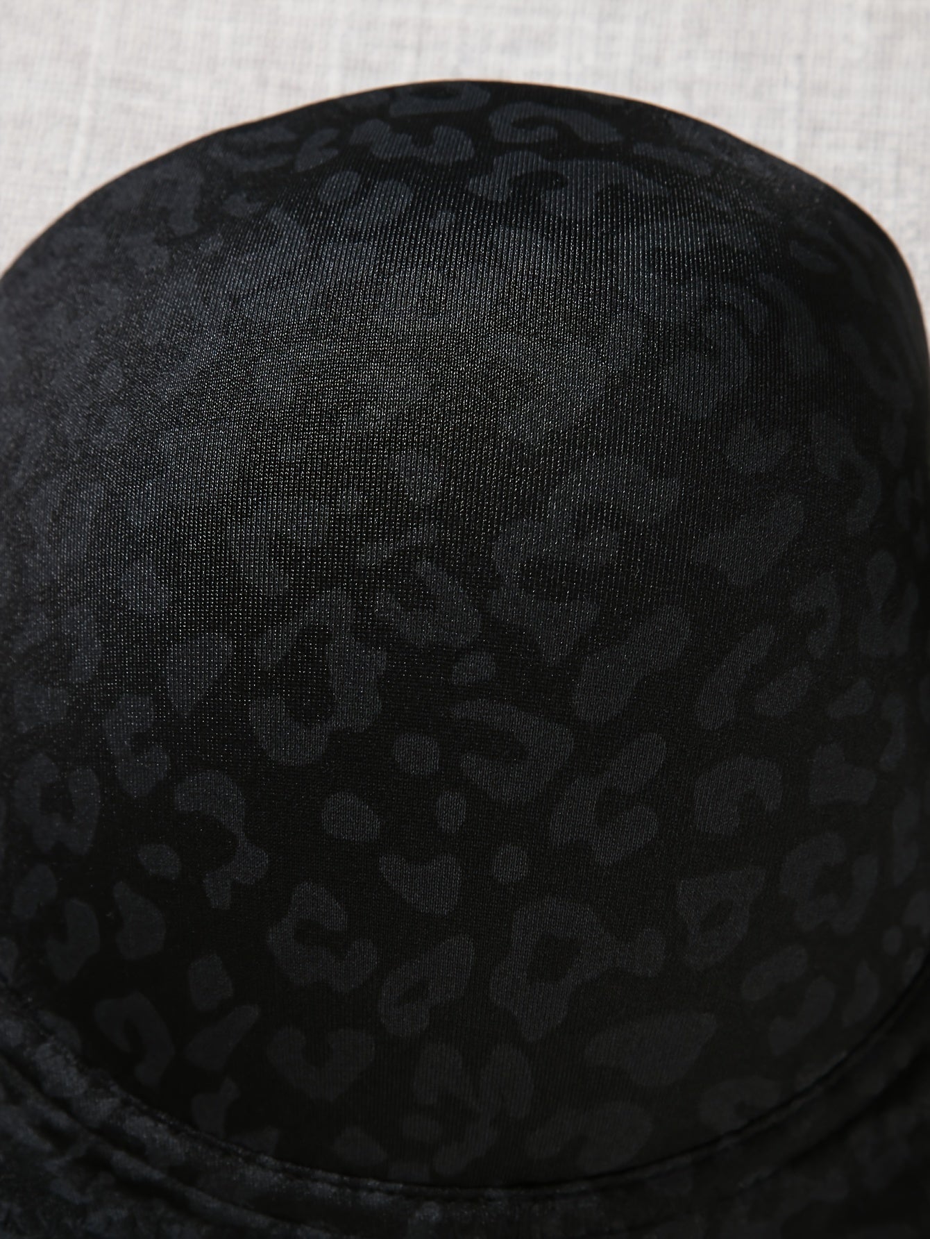 Leopard Print Molded Cup Balconette Bra