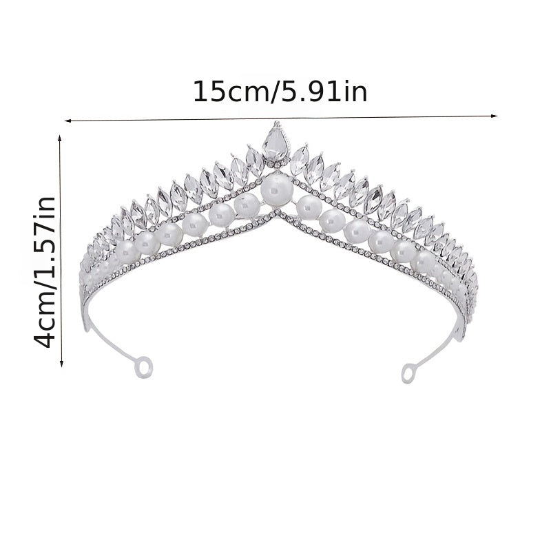 Silvery Bridal Jewelry Set Crystal Choker Necklace Earrings Bracelet