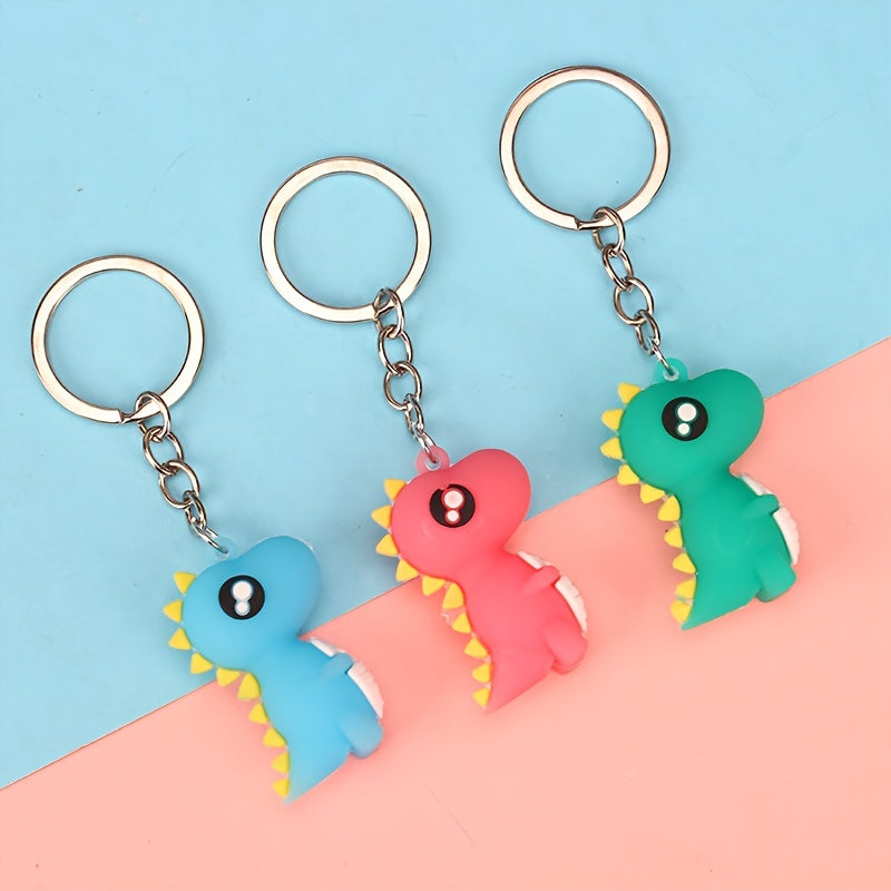 Cute Dino Keychain 3D Doll Party Gift