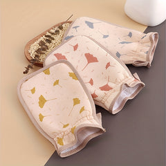 2-in-1 Bath Gloves Dead Skin Remover & Body Scrubber for Exfoliating Skin
